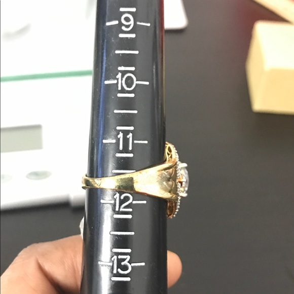 Watch Video / Sterling Silver 925 Opulent Cocktail 6-7 cttw Solitaire Ring - Picture 6 of 10